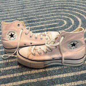 Converse Women's Light Pink High-Tops